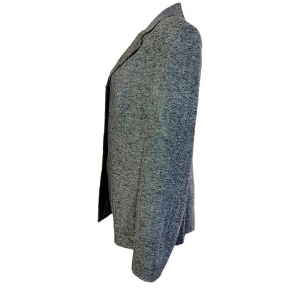 LE SUIT ESSENTIALS Gray Black Tweed Career Suit Jacket Blazer - Women's 12 - Picture 4 of 11